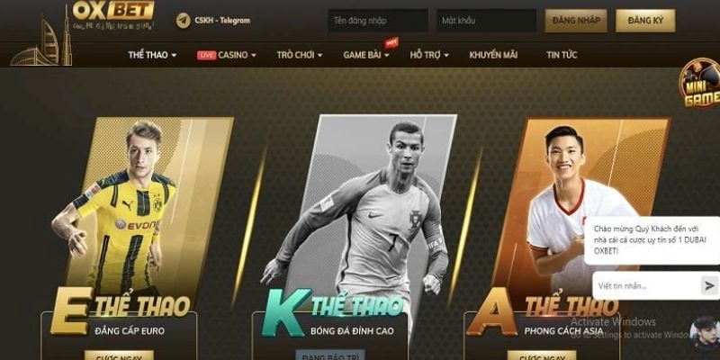 Các loại trò chơi nổi bật tại OXBET Các loại trò chơi nổi bật tại OXBET